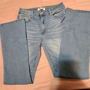 Wax Flare Jeans